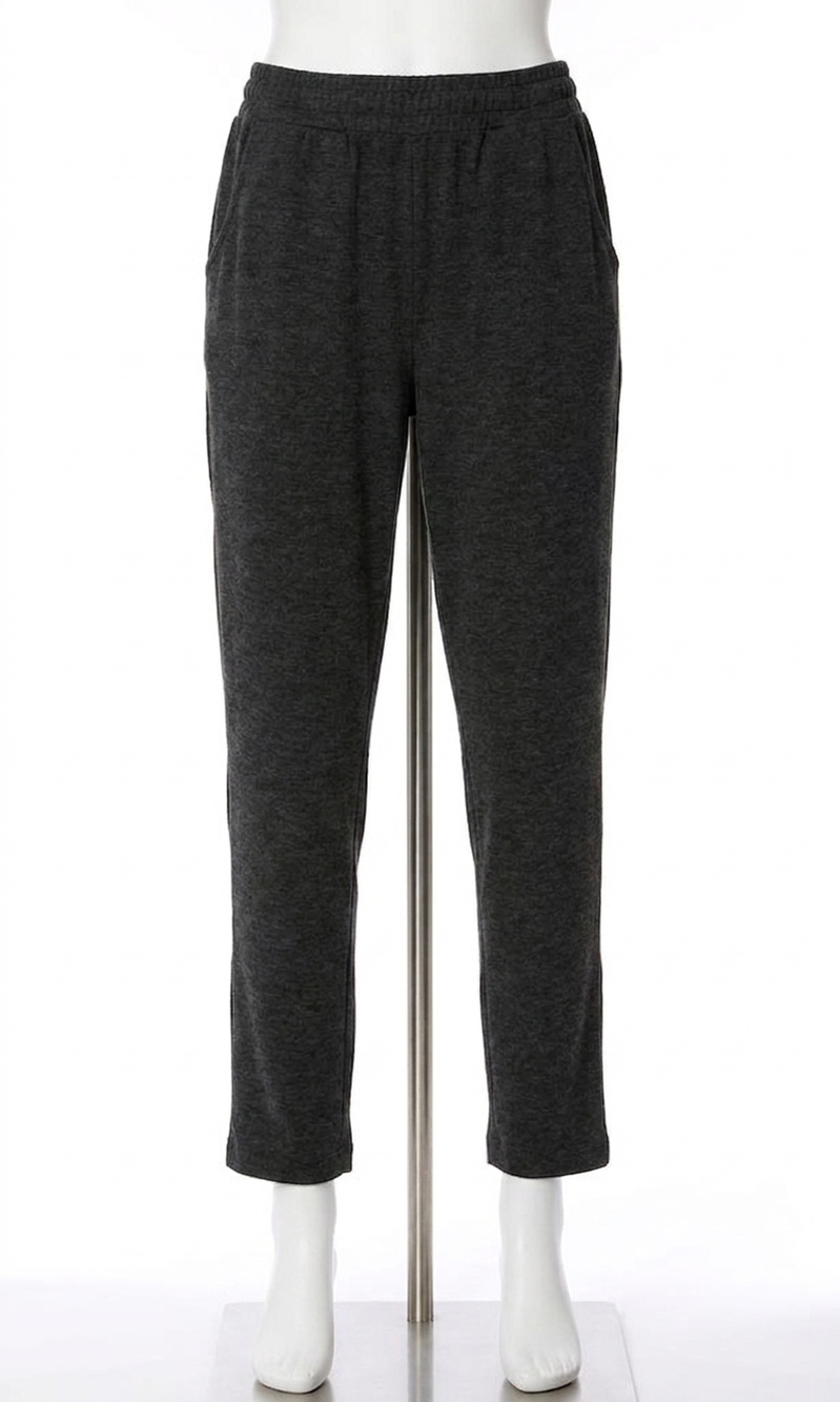 NEW BOBI tapered pocket pants in black